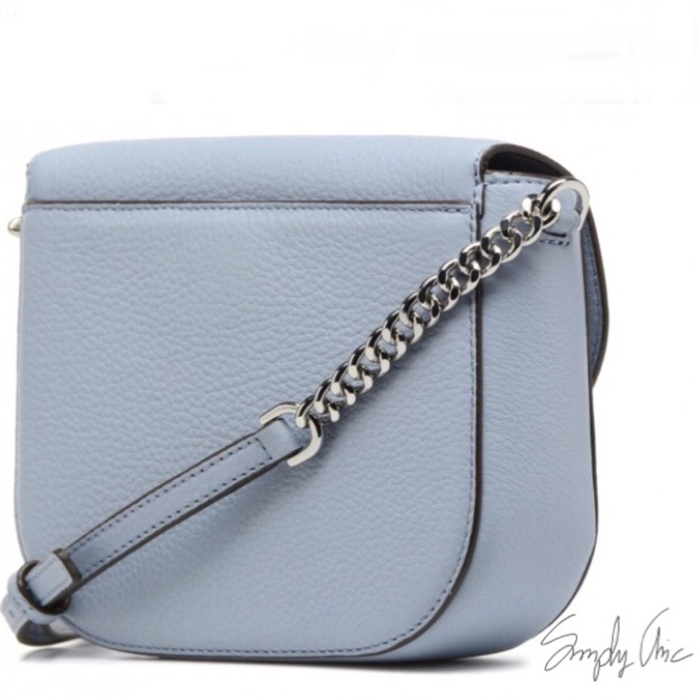 New authentic MK leather half dome Crossbody - Picture 2 of 7